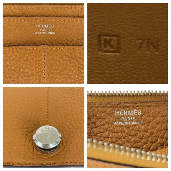 HERMES Brown Wallet - Picture 5 of 10